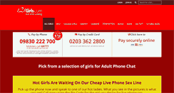 Desktop Screenshot of 121girls.com